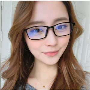 mobile phone computer flat light mirror 2821 anti blue light retro decoration eyeglass frame with glasses frame