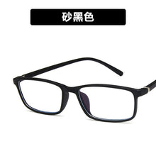 Load image into Gallery viewer, mobile phone computer flat light mirror 2821 anti blue light retro decoration eyeglass frame with glasses frame