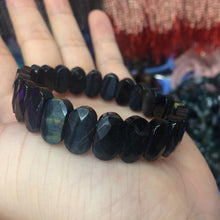 Carica l'immagine nel visualizzatore di Gallery, natural tiger eye stone beads bracelet natural gemstone bangle fine jewelry for woman for gift wholesale