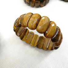 Load image into Gallery viewer, natural tiger eye stone beads bracelet natural gemstone bracelet DIY jewelry bracelet for man for woman wholesale !