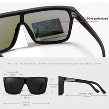 Carica l&#39;immagine nel visualizzatore di Gallery, Flynn Sunglasses men Polarized lens UV400 Protection Oversized Sun Glasses Women Sport eyewear Outdoor S103