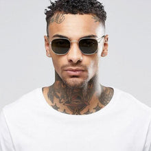 Load image into Gallery viewer, Hexagon Glasses  sunglasses Men Women Mens designer masculine classic Female Mirror Eyewear Brand Sun glasses Driving