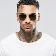 Carica l'immagine nel visualizzatore di Gallery, Hexagon Glasses sunglasses Men Women Mens designer masculine classic Female Mirror Eyewear Brand Sun glasses Driving