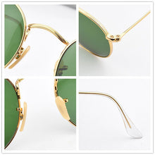 Carica l'immagine nel visualizzatore di Gallery, Hexagon Glasses sunglasses Men Women Mens designer masculine classic Female Mirror Eyewear Brand Sun glasses Driving