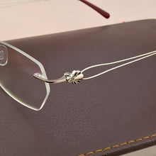 Load image into Gallery viewer, Ultra-light brand rimless glasses frame women prescription myopia optical glasses frame women&#39;s eye glasses frames for women