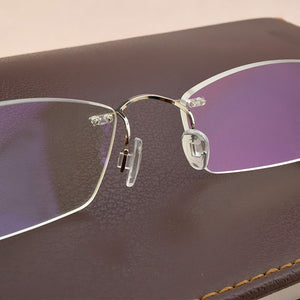 Ultra-light brand rimless glasses frame women prescription myopia optical glasses frame women's eye glasses frames for women