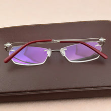 Load image into Gallery viewer, Ultra-light brand rimless glasses frame women prescription myopia optical glasses frame women&#39;s eye glasses frames for women