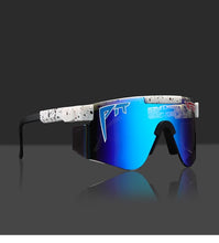 Load image into Gallery viewer, WOMEN FOR men sport goggle 2023  BRAND Mirrored Green lens pit viper Sunglasses tr90 frame uv400 protection with case