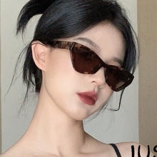 Load image into Gallery viewer, Women triangle Vintage 90s Sunglasses Brand Designer Retro Points Sun Glasses Female Lady Eyeglass Cat Eye Driver Goggles