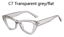 Load image into Gallery viewer, Women triangle Vintage 90s Sunglasses Brand Designer Retro Points Sun Glasses Female Lady Eyeglass Cat Eye Driver Goggles