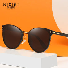 Carica l'immagine nel visualizzatore di Gallery, 2023 futuristic cat eye tom ford logo sunglasses women men polarized driving glass polaroid oculos de sol  feminino