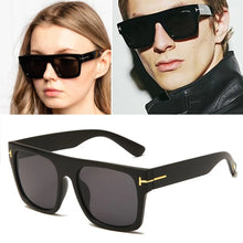 Load image into Gallery viewer, 2023 futuristic tom ford sunglasses women men big rectangle sunglasses oversized oculos de sol feminino