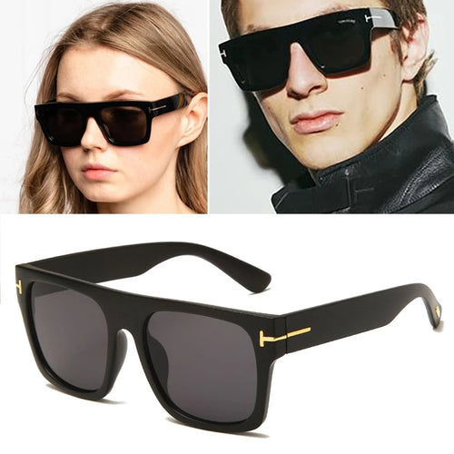 2023 futuristic tom ford sunglasses women men big rectangle sunglasses oversized oculos de sol feminino