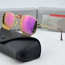 Load image into Gallery viewer, glass Hexagon Glasses  sunglasses Men Women Mens designer masculine classic Female Mirror Eyewear Sun glasses Driving