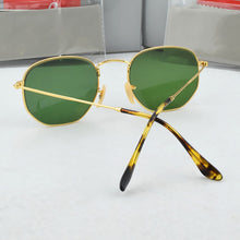 Load image into Gallery viewer, glass Hexagon Glasses  sunglasses Men Women Mens designer masculine classic Female Mirror Eyewear Sun glasses Driving