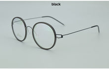 Load image into Gallery viewer, nerd spectacles retro round glasses TAG Brand titanium glasses frame men women Myopia prescription eyeglasses oculos de grau