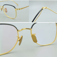 Load image into Gallery viewer, pure titanium glasses frame men myopia computer glasses women 2023 Brand retro prescription eyeglasses oculos de grau nerd