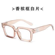 Load image into Gallery viewer, off white logo sunglasses women men 2022 trending products rectangle high quality driving glass vintage oculos de sol masculino
