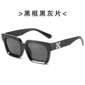 off white logo sunglasses women men 2022 trending products rectangle high quality driving glass vintage oculos de sol masculino