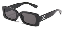 Load image into Gallery viewer, off white rectangle sunglasses women men uv400 2022 trending products ladies fashion sun glasses vintage oculos de sol feminino