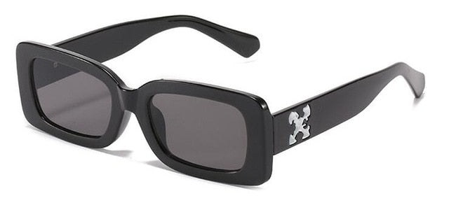 off white rectangle sunglasses women men uv400 2022 trending products ladies fashion sun glasses vintage oculos de sol feminino