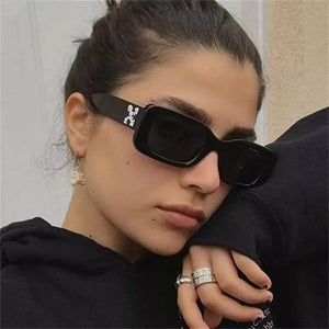 off white rectangle sunglasses women men uv400 2022 trending products ladies fashion sun glasses vintage oculos de sol feminino