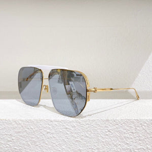 pilot gold frame silver mirror lens men sunglasses driving style sunglasses men&#39;s