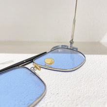 Load image into Gallery viewer, pilot gold frame silver mirror lens men sunglasses driving style sunglasses men&#39;s