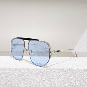 pilot gold frame silver mirror lens men sunglasses driving style sunglasses men&#39;s