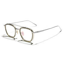 Load image into Gallery viewer, pure titanium glasses frame men pilot optical eyewear prescripion Myopia Prescbyopia woman eyeglasses