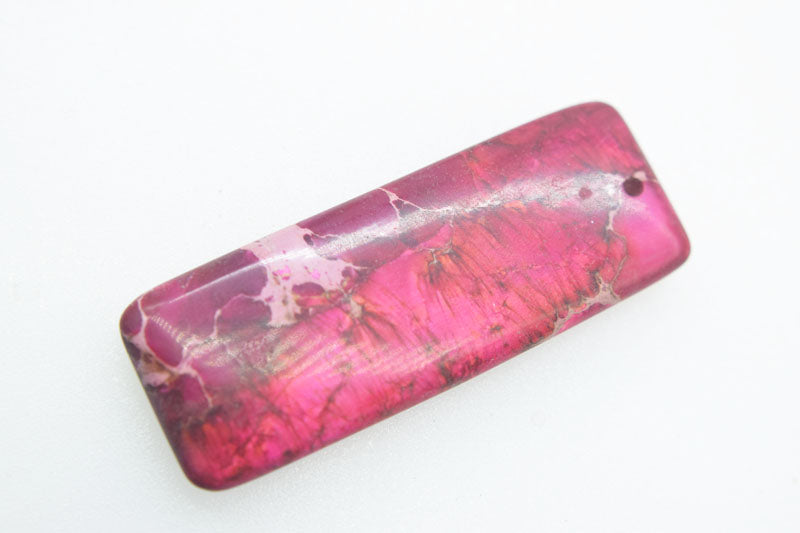 purple stone oblone agate 18inch pendant 20*60mm wholesale beads nature