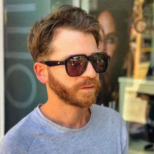 Load image into Gallery viewer, rectangle rivet sunglasses women men 2023 brand designer black Leopard shades for women festival oculos de sol feminino uv400