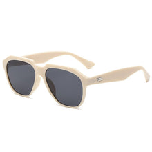 Load image into Gallery viewer, rectangle rivet sunglasses women men 2023 brand designer black Leopard shades for women festival oculos de sol feminino uv400