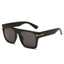 Carica l&#39;immagine nel visualizzatore di Gallery, rettangolo tom ford logo occhiali da sole donna uomo 2023 designer di marca driveng occhiali da sole leopardo nero oculos de sol feminino 