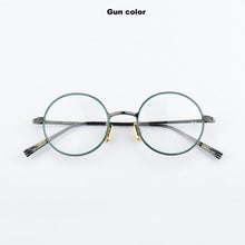 Load image into Gallery viewer, round Glasses Frame Women men Vintage titanium Eyeglasses 2023 Brand Female Optical Spectacles Eyewear Retro myopia computer