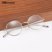 Load image into Gallery viewer, round Glasses Frame Women men Vintage titanium Eyeglasses 2023 Brand Female Optical Spectacles Eyewear Retro myopia computer