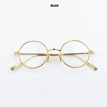 Load image into Gallery viewer, round Glasses Frame Women men Vintage titanium Eyeglasses 2023 Brand Female Optical Spectacles Eyewear Retro myopia computer