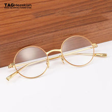 Load image into Gallery viewer, round Glasses Frame Women men Vintage titanium Eyeglasses 2023 Brand Female Optical Spectacles Eyewear Retro myopia computer
