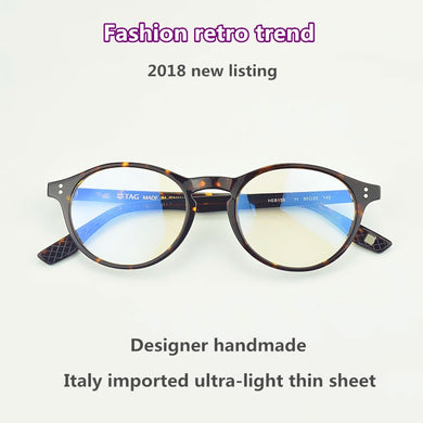 round eyeglasses frames men women 2023 listing TAG brand Retro glasses frame computer glasses optical glasses frame