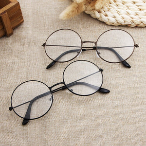 round eyeglasses glasses frame men/women clear fake glasses eyeglass round eye glasses frames for women/men