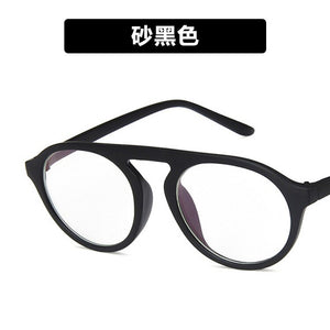 round frame flat lens 2415 fashionable personality large frame glasses frame with myopia cross border spectacle frame