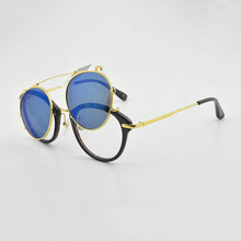 Load image into Gallery viewer, round glasses frame 2023 Brand retro eyeglasses Configuration Polarized sunglasses clip Myopic Computer Optical Frame