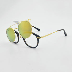 round glasses frame 2023 Brand retro eyeglasses Configuration Polarized sunglasses clip Myopic Computer Optical Frame