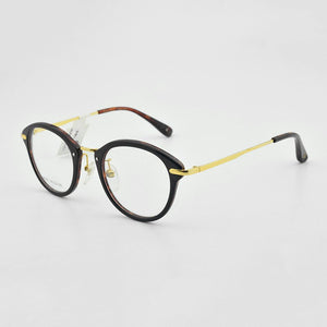 round glasses frame 2023 Brand retro eyeglasses Configuration Polarized sunglasses clip Myopic Computer Optical Frame