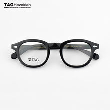 Load image into Gallery viewer, round glasses frame Brand myopia computer eyeglasses frames men women Vintage spectacle Retro optical Polarized sunglasses clip