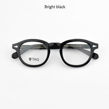 Load image into Gallery viewer, round glasses frame Brand myopia computer eyeglasses frames men women Vintage spectacle Retro optical Polarized sunglasses clip