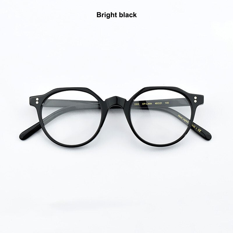 round glasses frame women 2023 brand Retro eye glasses frames for men myopia glasses computer optical spectacles frames