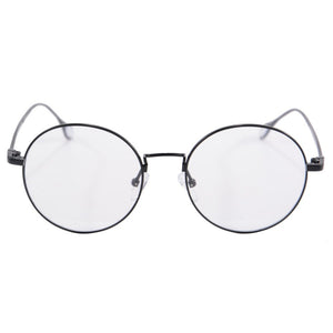 round metal eyeglass frames women glasses men round gold glasses frames vintage prescription lense Plain Glass 2757