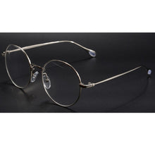 Load image into Gallery viewer, round metal eyeglass frames women glasses men round gold glasses frames vintage prescription lense Plain Glass 2757