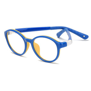 seemfly Children Anti-blue Light TR90 Computer Glasses Kid Boys Girls Spectacle Eyewear Frame Sports non-slip Eyeglasses Student